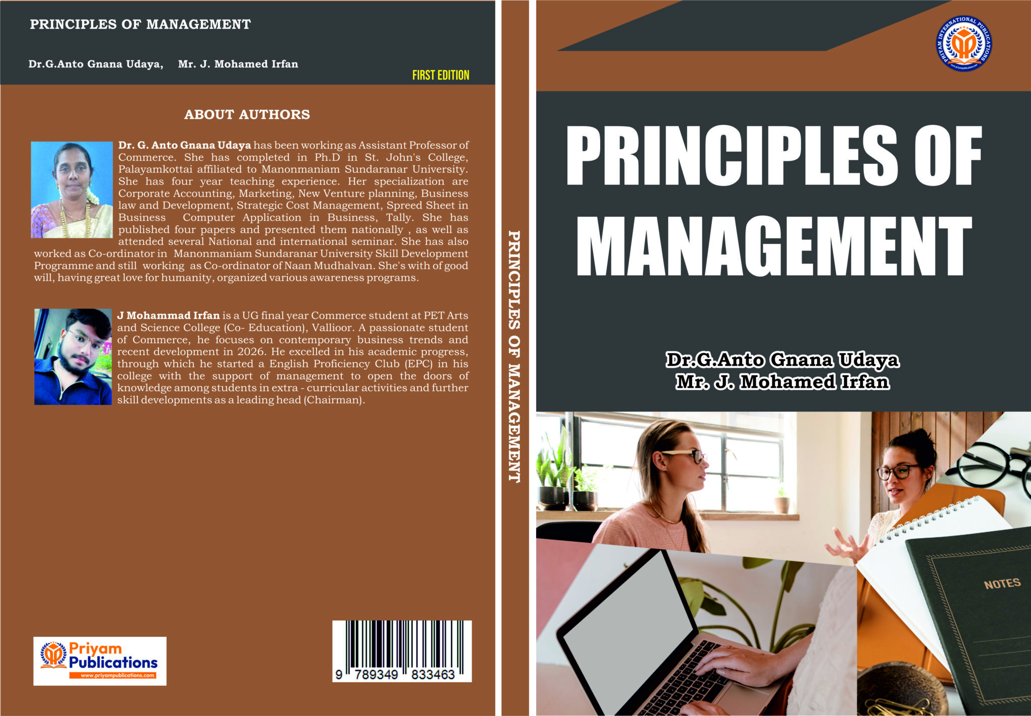 PRINCIPLES OF MANAGEMENT