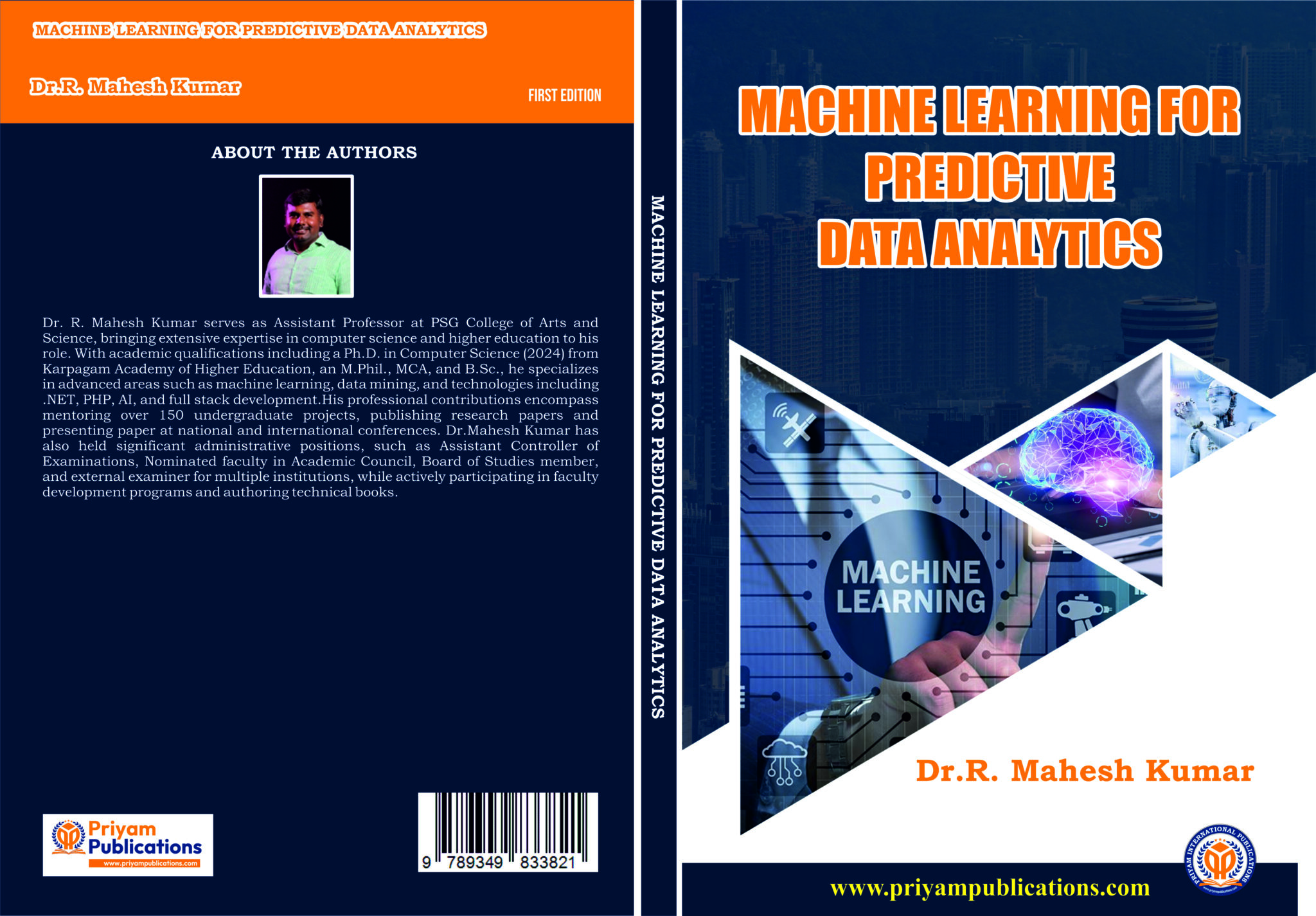 MACHINE LEARNING FOR PREDICTIVE DATA ANALYTICS