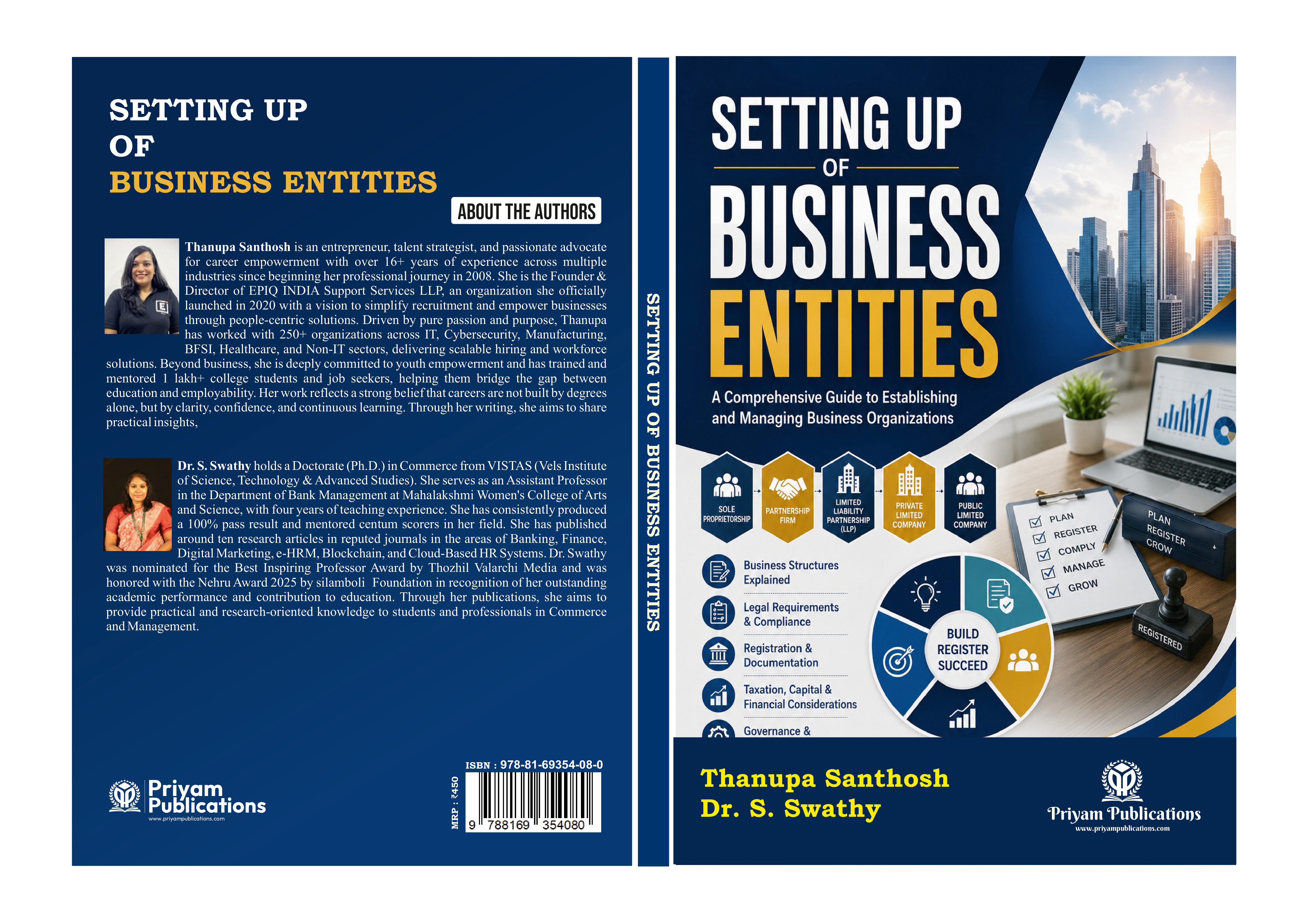 SETTING UP OF  BUSINESS ENTITIES
